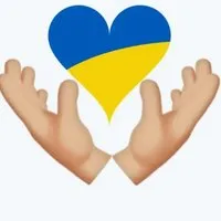 Logo der Ukraine-Hilfe mit Herz